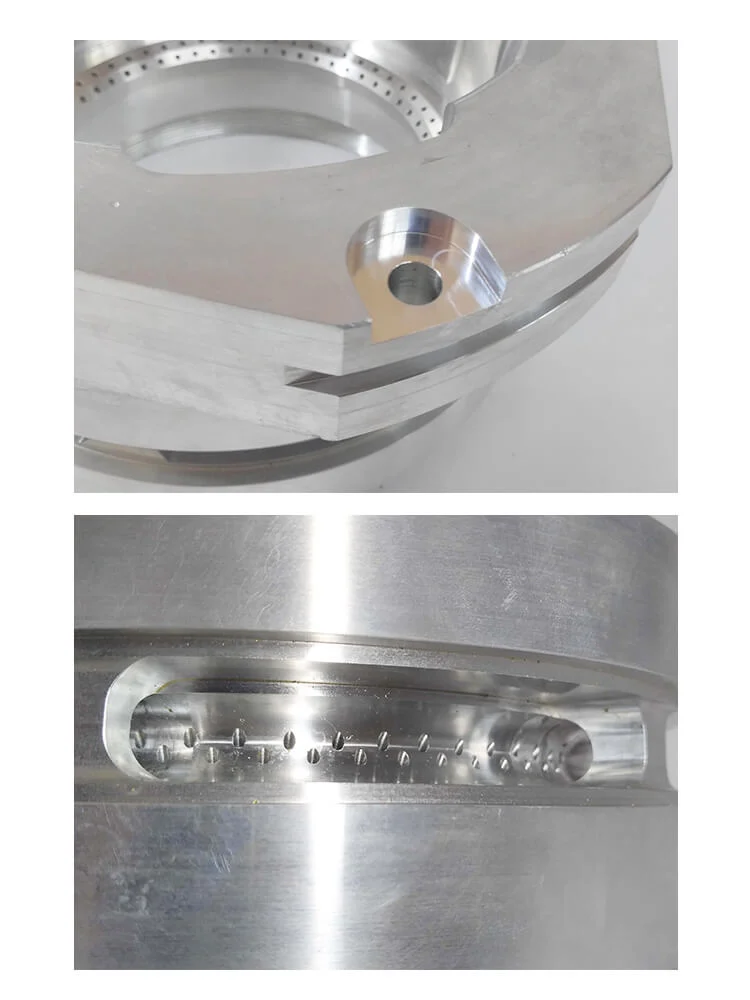 Densen Customized Precision CNC Machining Aluminum High Speed Train Parts, Valve Cap