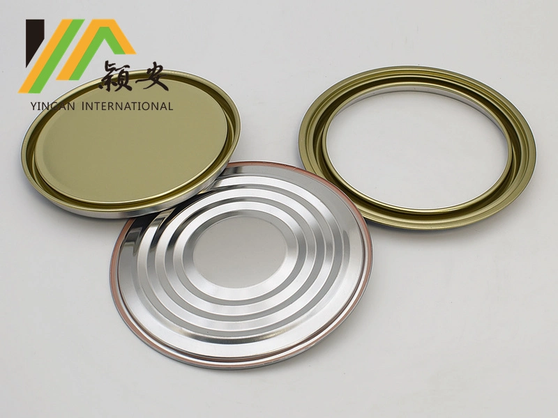 China Supplier of Tin Can Component Tinplate Bottom Ring Lid Metal Paint Can Component