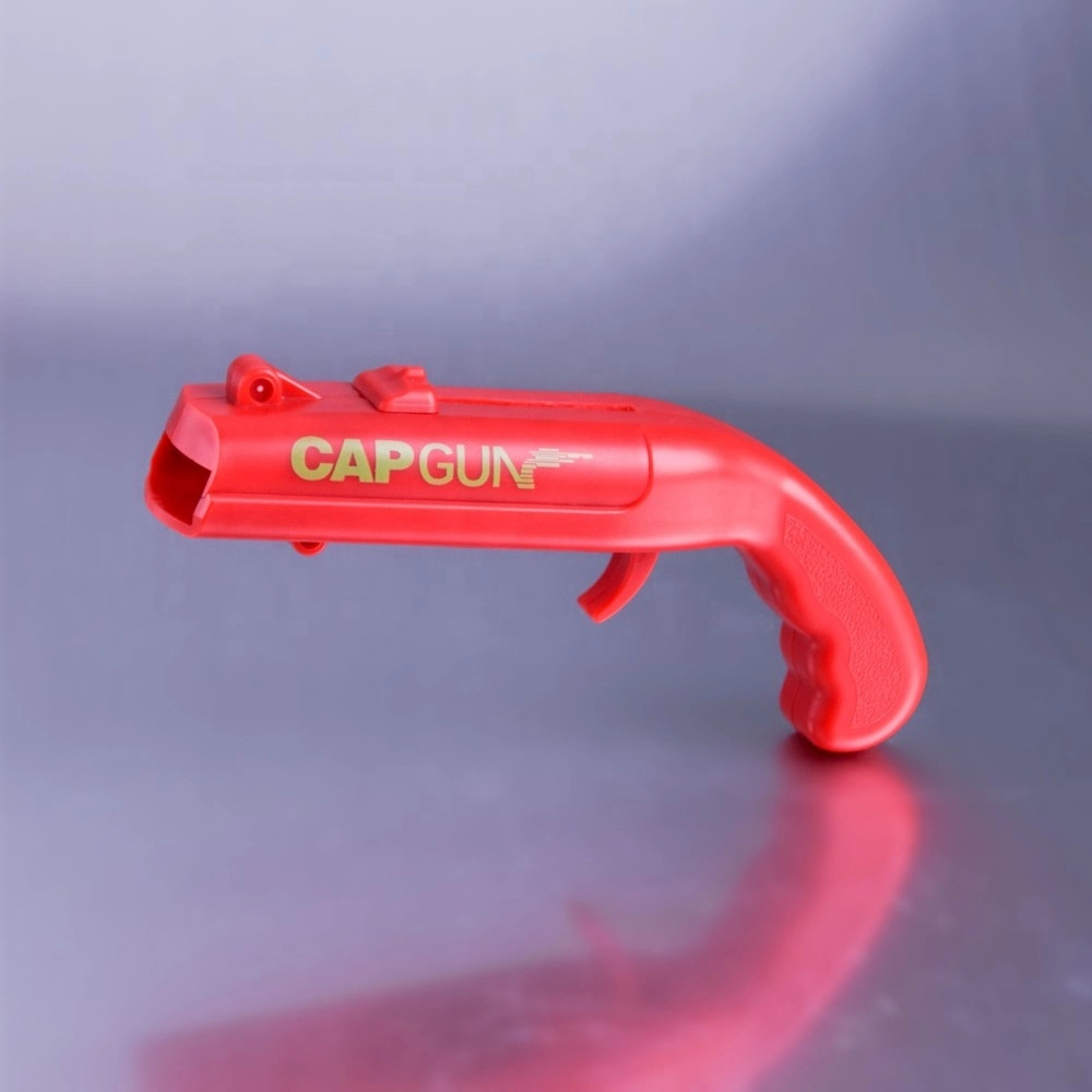 Top Quality Low MOQ Custom Logo Gun Shape Plastic Bottle Cap Opener (JGT0113)